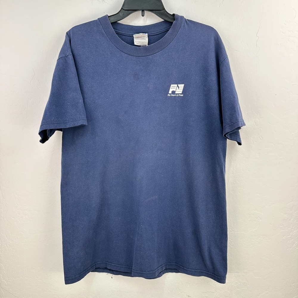Vintage Tournament of Roses Parade 1999 Tshirt Mens L Blue Tempe High School‎